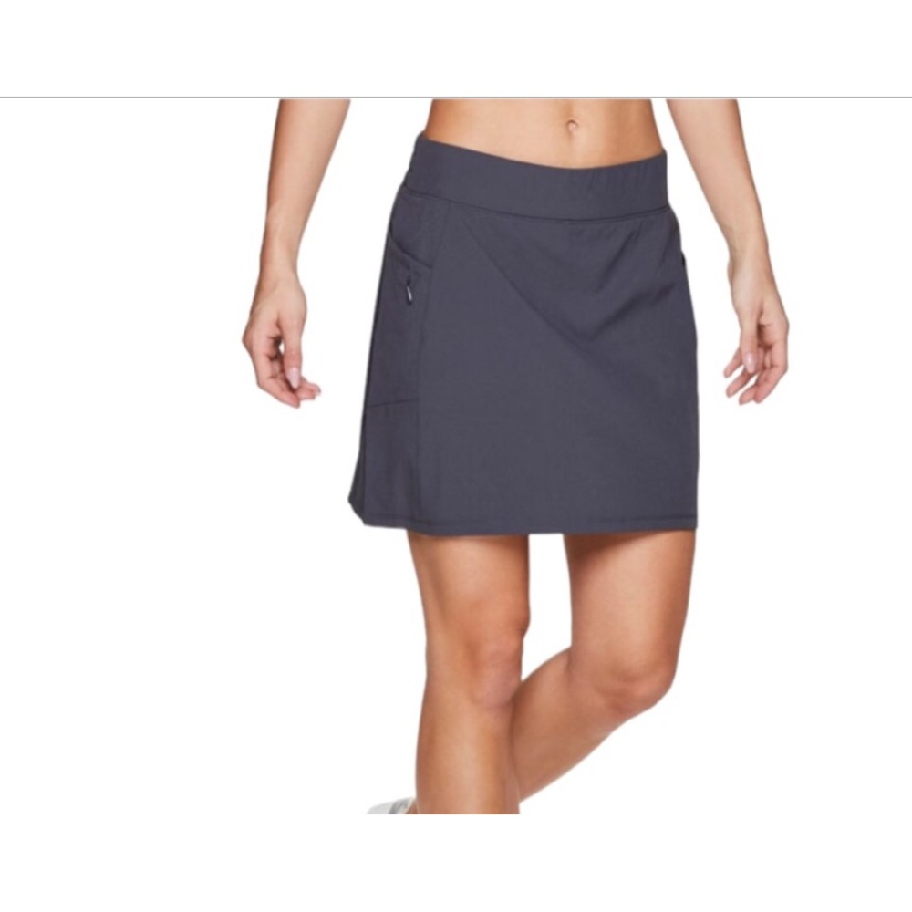 NWT RBX Active Women’s Prime Perfect Weekend pull-on gray athletic skort, Sz L